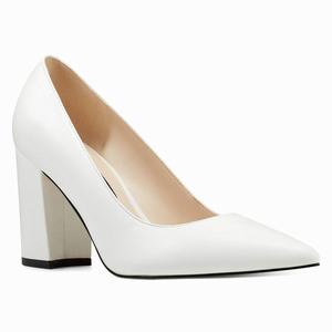 Nine West Cara Dress Pumps - White - Ireland (KI4183059)